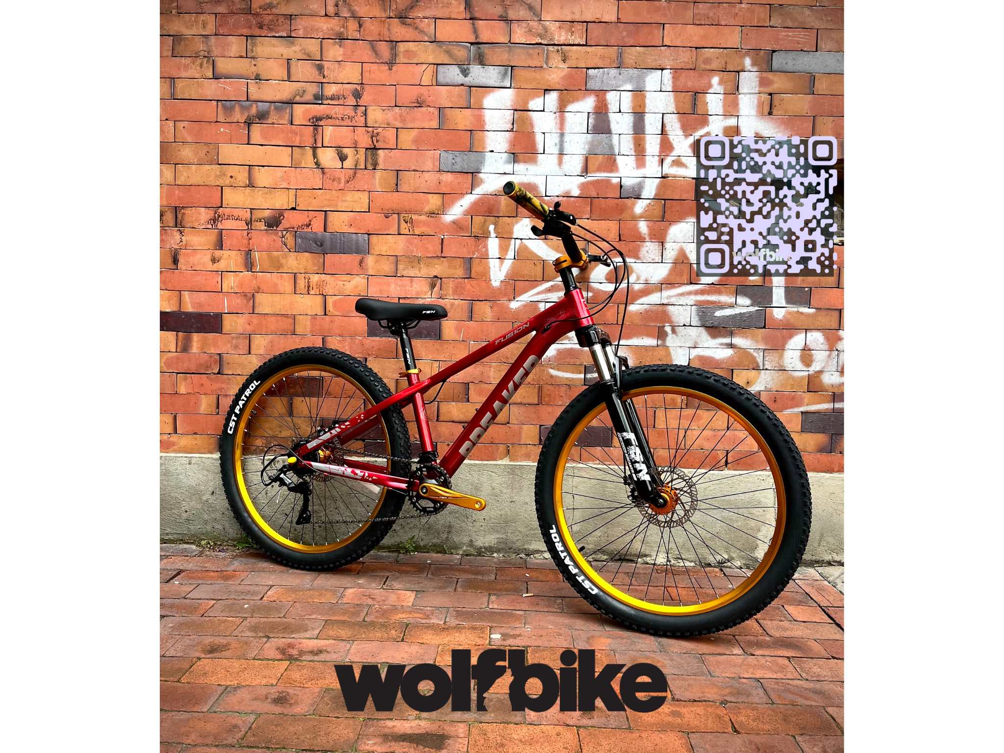 Bicicleta de stunt fusion breaker