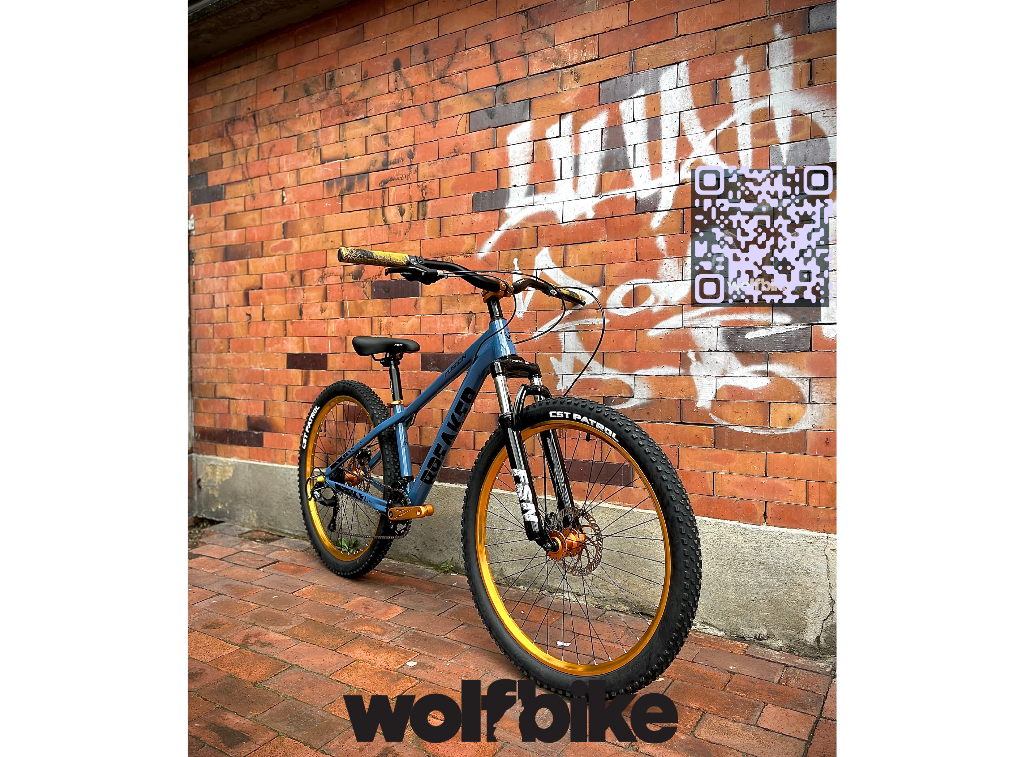 Bicicleta de stunt fusion breaker