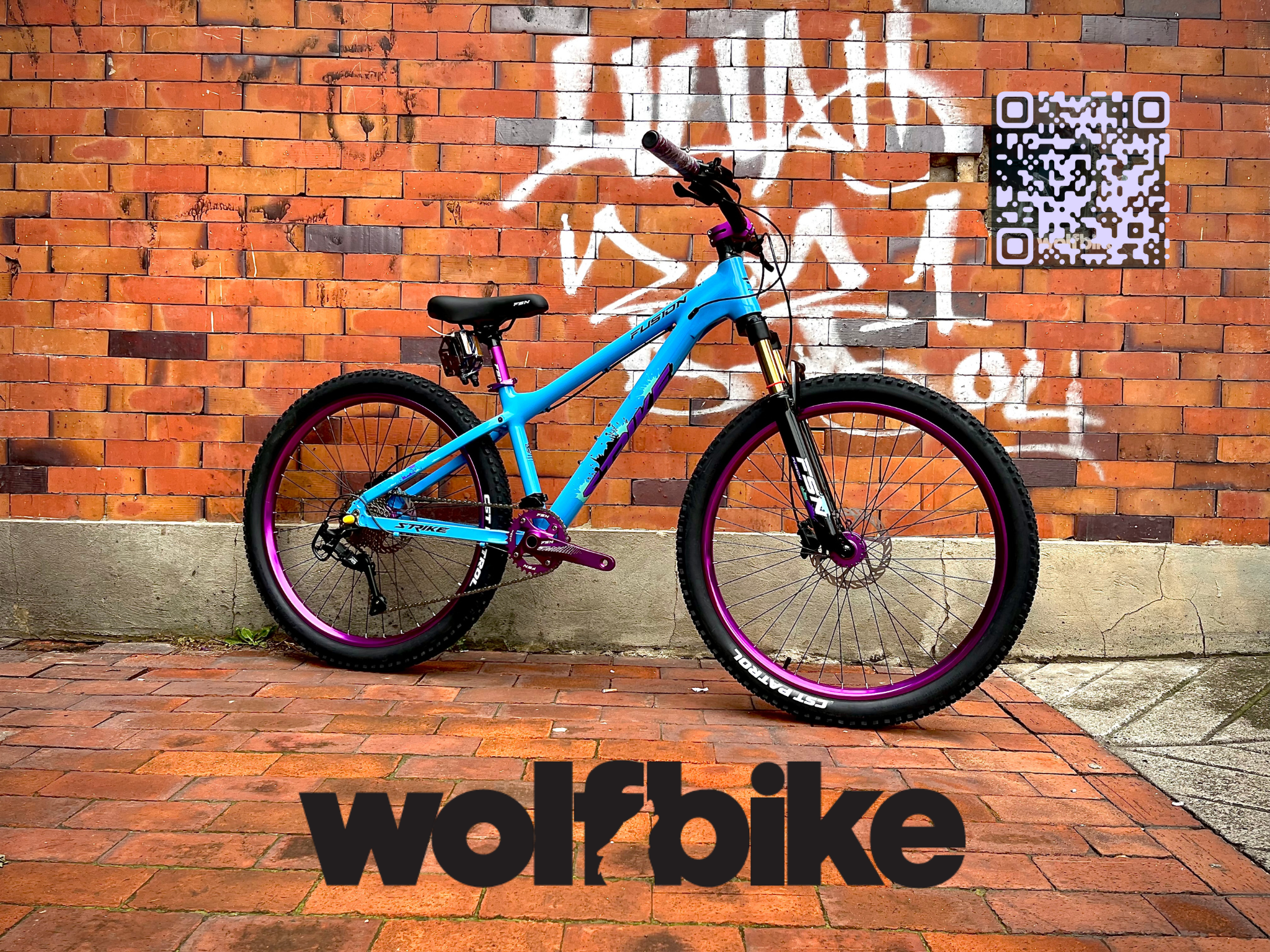 Bicicleta de stunt fusion breaker